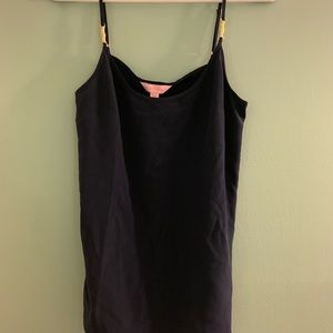 Lily Pulitzer Navy tank top- size XS NWT